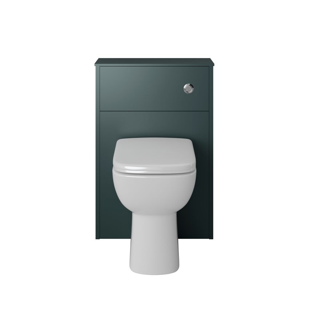 Cut out image of the Heritage Lynton 550mm Classic Green WC Unit, Pan, Cistern & Seat Pack